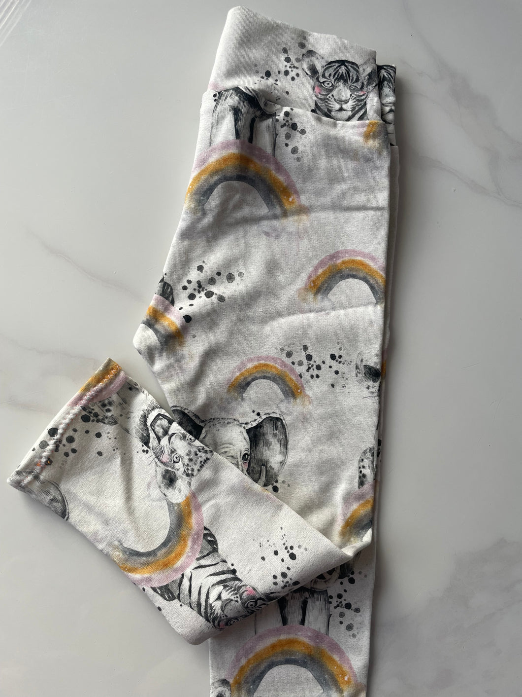 Animal Slim Fit Leggings 2-3y